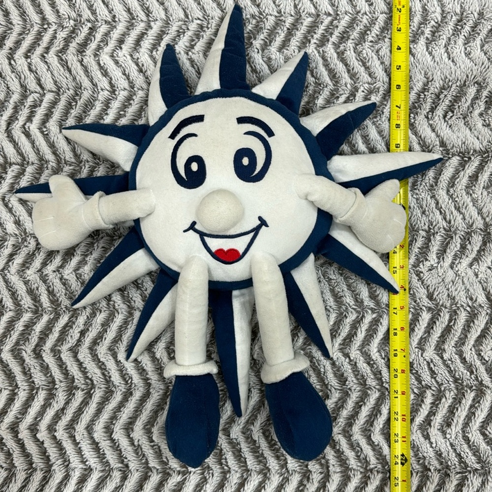 MSC Cruises Plush Blue White Compass Mascot Doremi